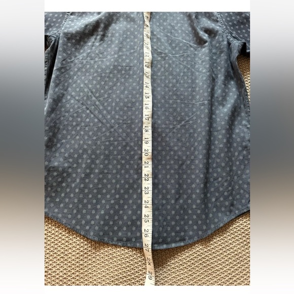 RVCA Dark Gray Casual Button Down Shirt - Picture 4 of 5